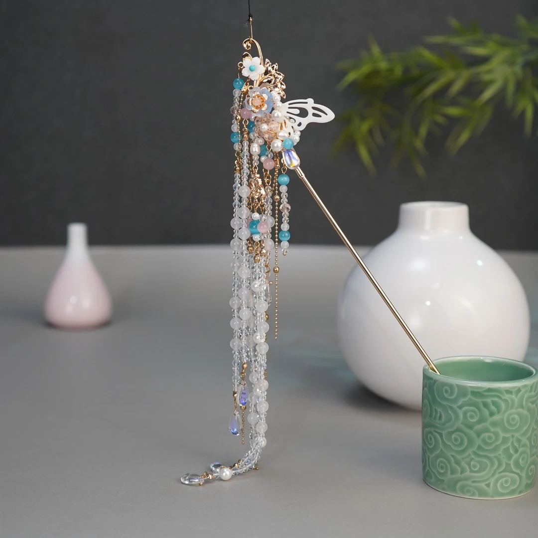 [夕雾]古悦倾城古风汉服发饰