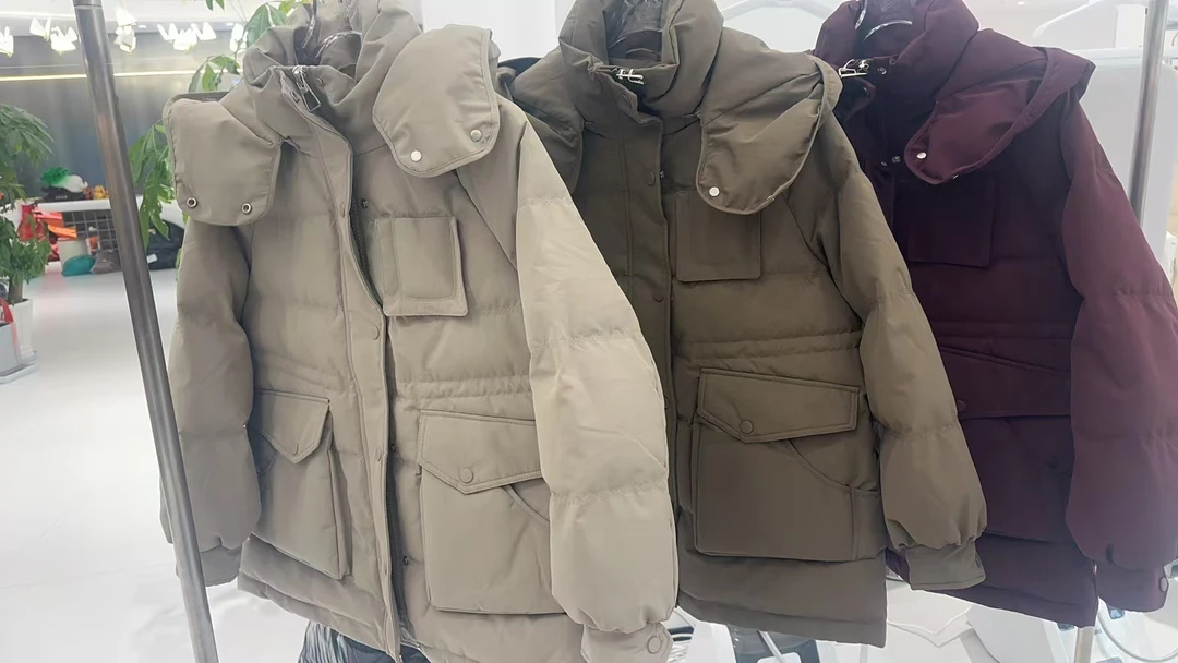 【羽绒服】2025冬季新款极寒保暖系列女短款K487