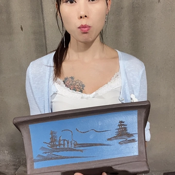 紫砂花盆32高花盆花盆花盆花盆花盆好哦