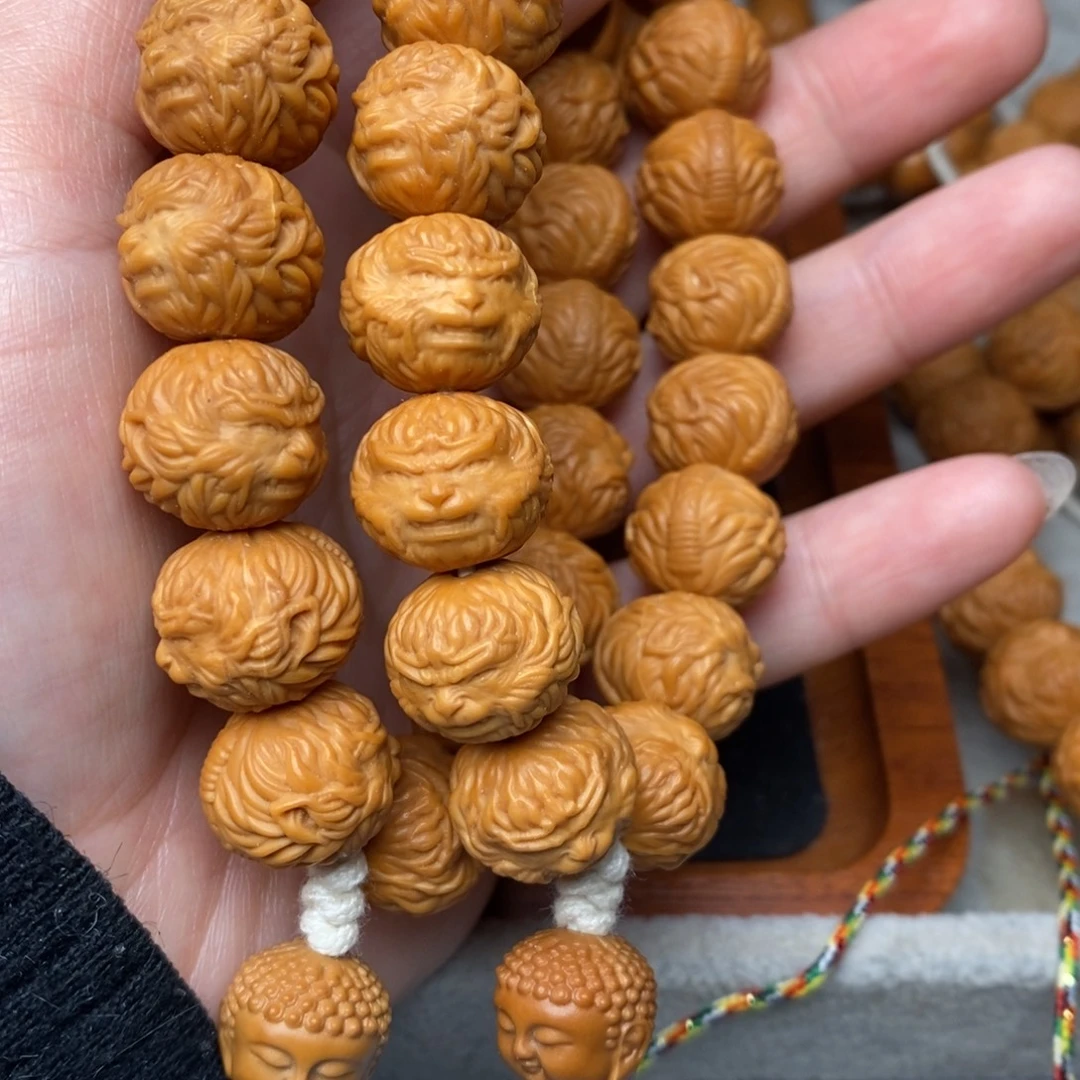 不***怒猴头核桃吊坠大圣15