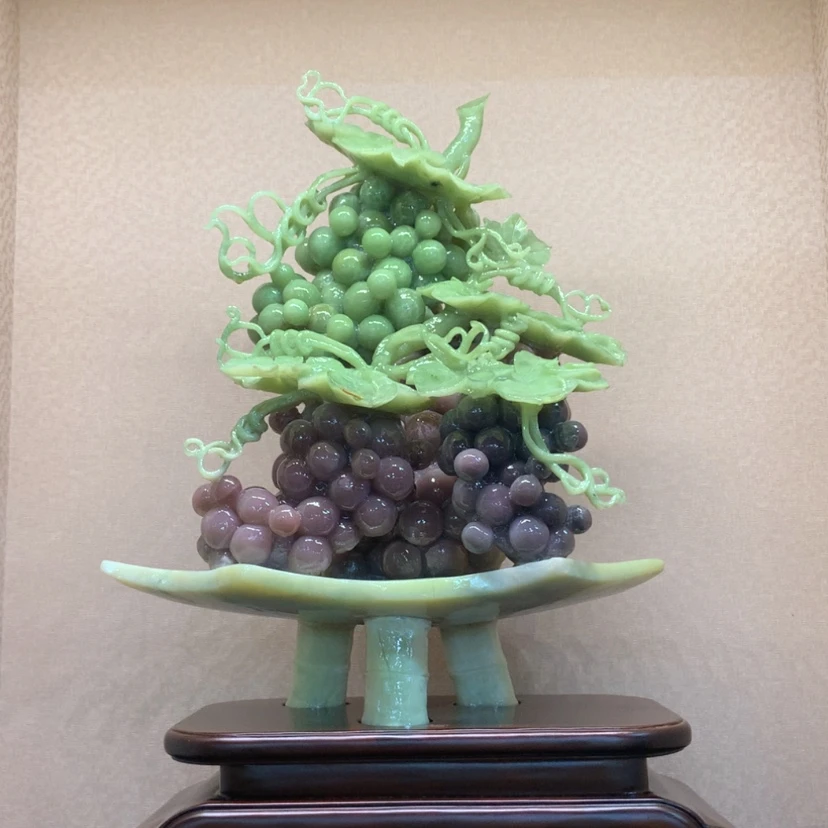 【闪购商品】未镶嵌蛇纹石玉摆件覆膜