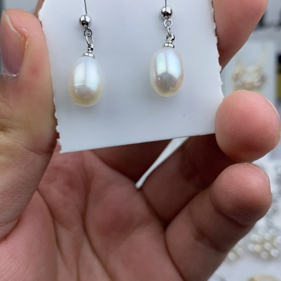 耳饰未镶嵌淡水珍珠