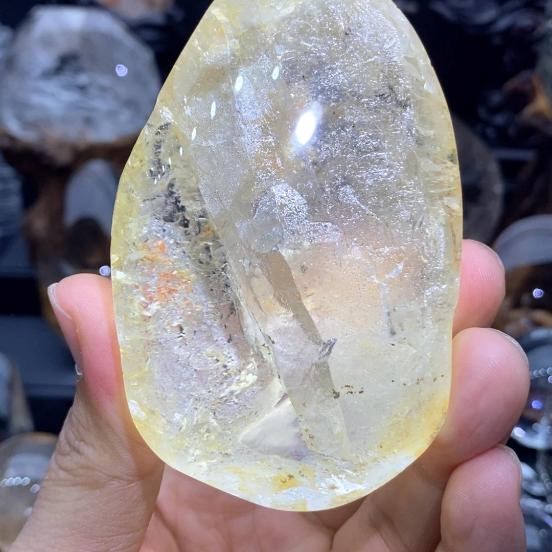车挂未镶嵌水晶水晶