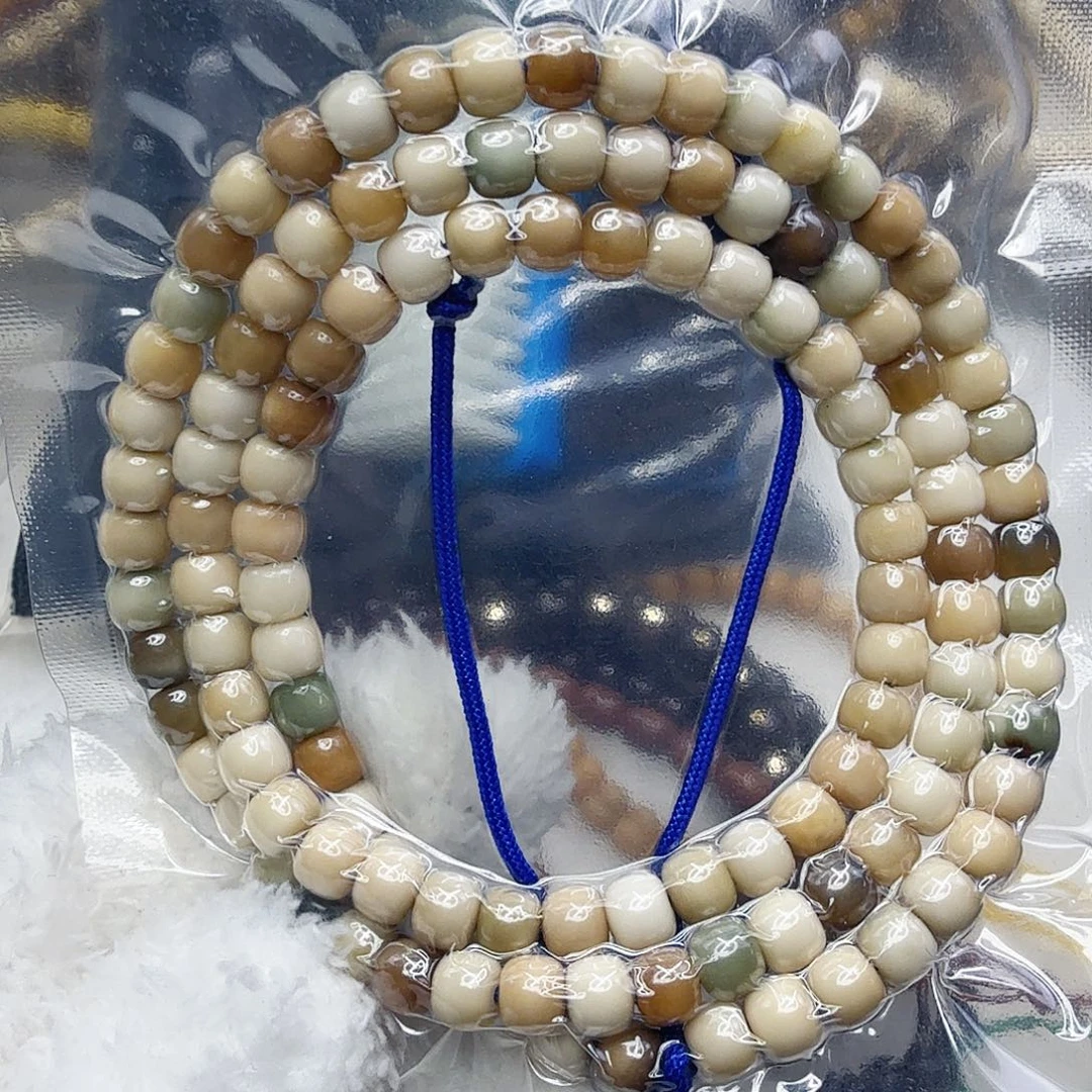 晃***学星月菩提手串11龙脊菩提76-108桶