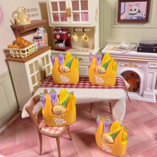 【噗噗家-定制】JC蔬菜袋子diy树脂配件 创意手工