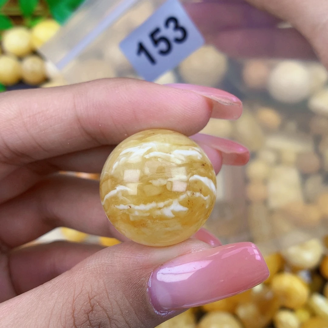 未镶嵌琥珀珠宝奇石22.3 粉