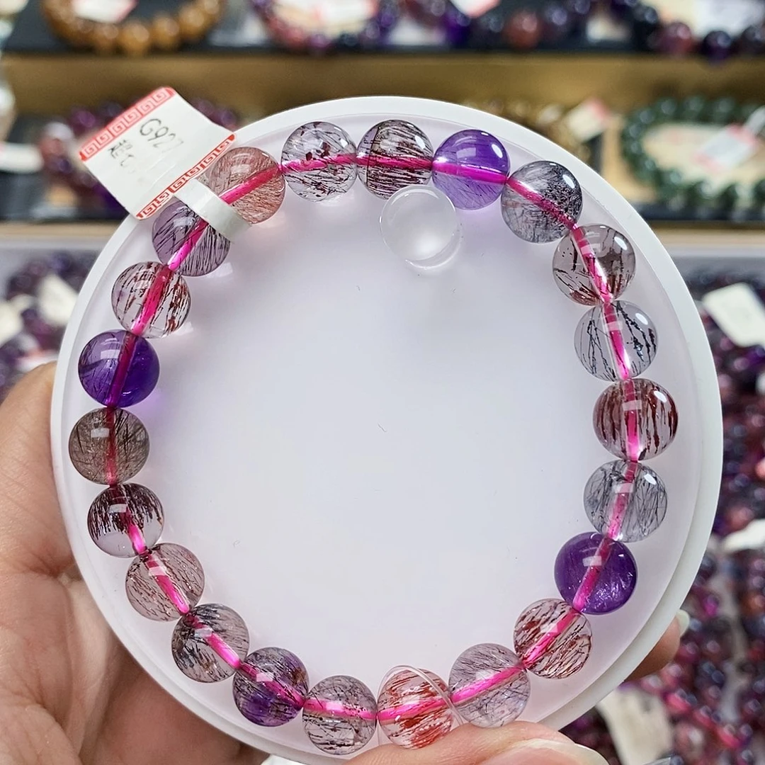 未镶嵌手链水晶全净体超七8.8m G927