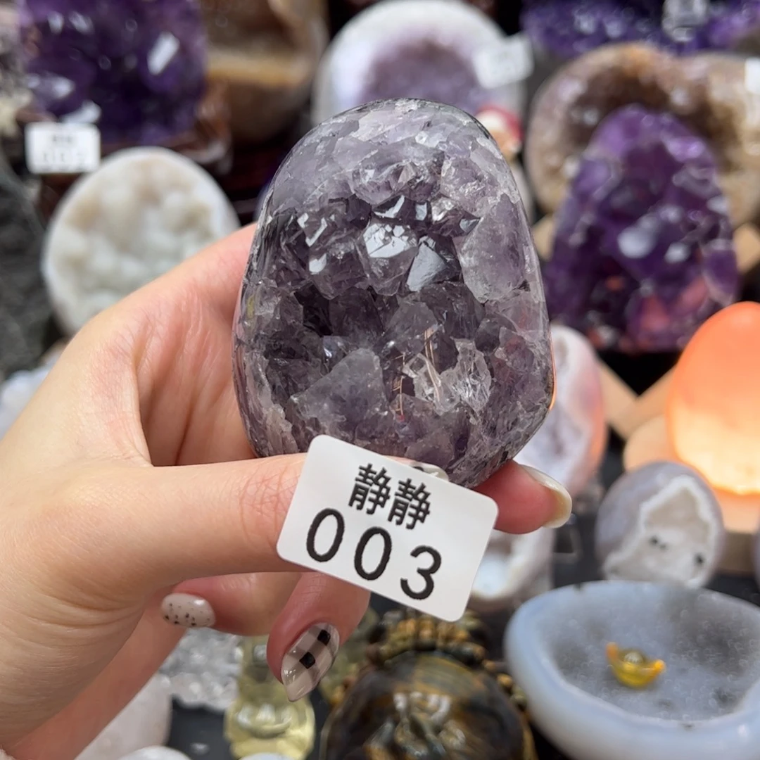 未镶嵌大型摆件（非配饰）紫晶003