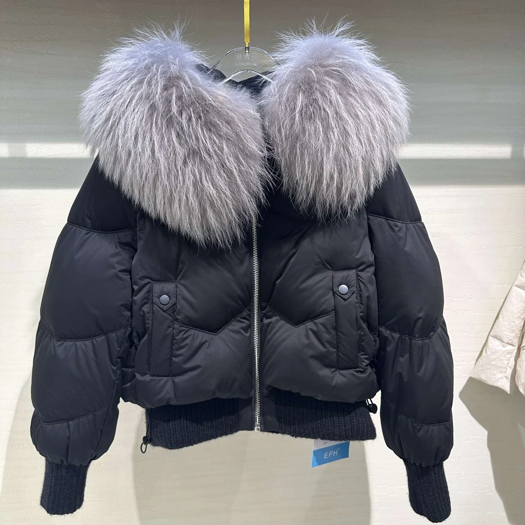 【LAOYUGAODING】-高品质时尚女款气质鹅绒服C0380