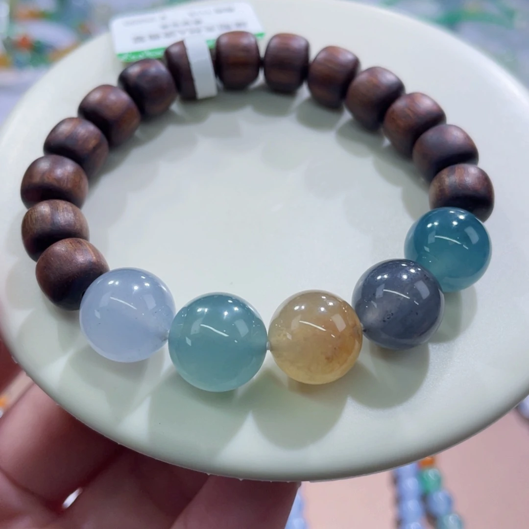 未镶嵌手链翡翠单珠放漏款卡11-11.8