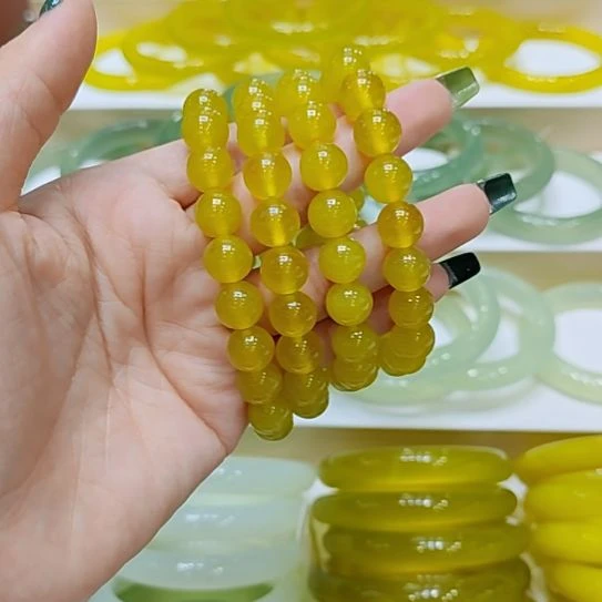 岫玉未镶嵌手串微瑕多样性发货拍一发一