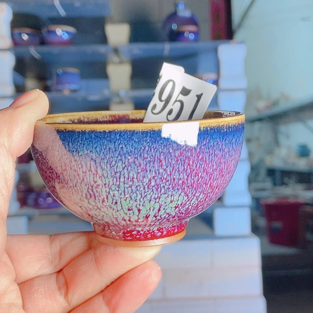 摆件原产地原矿釉钧瓷