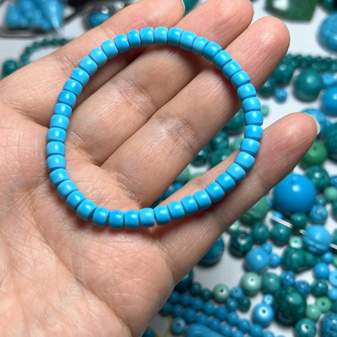 卡5+蓝直切手串手链