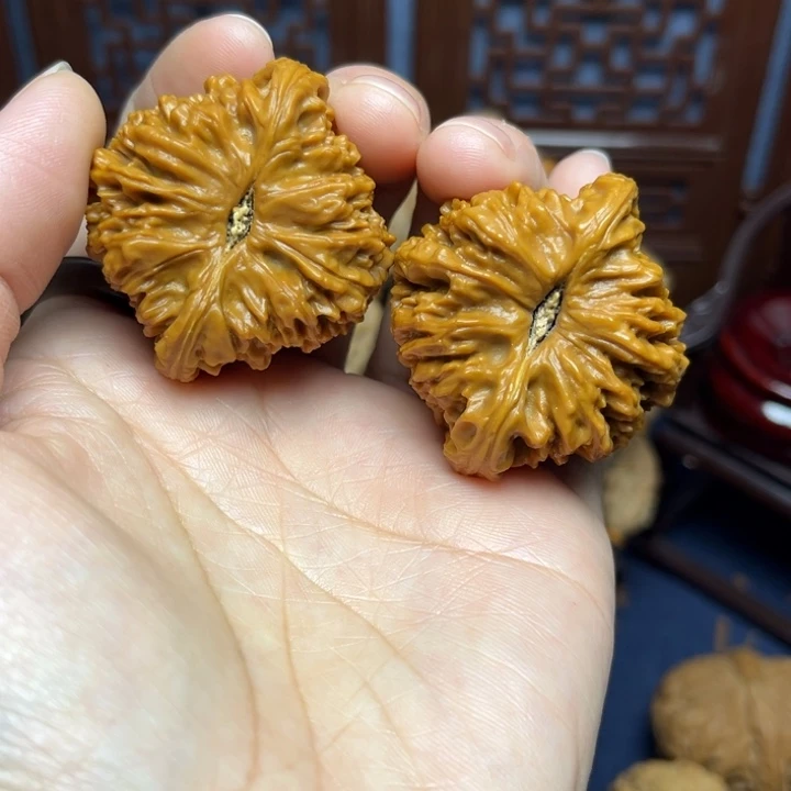 无***涯核桃原装高炮凹底南疆石4.1全品无修