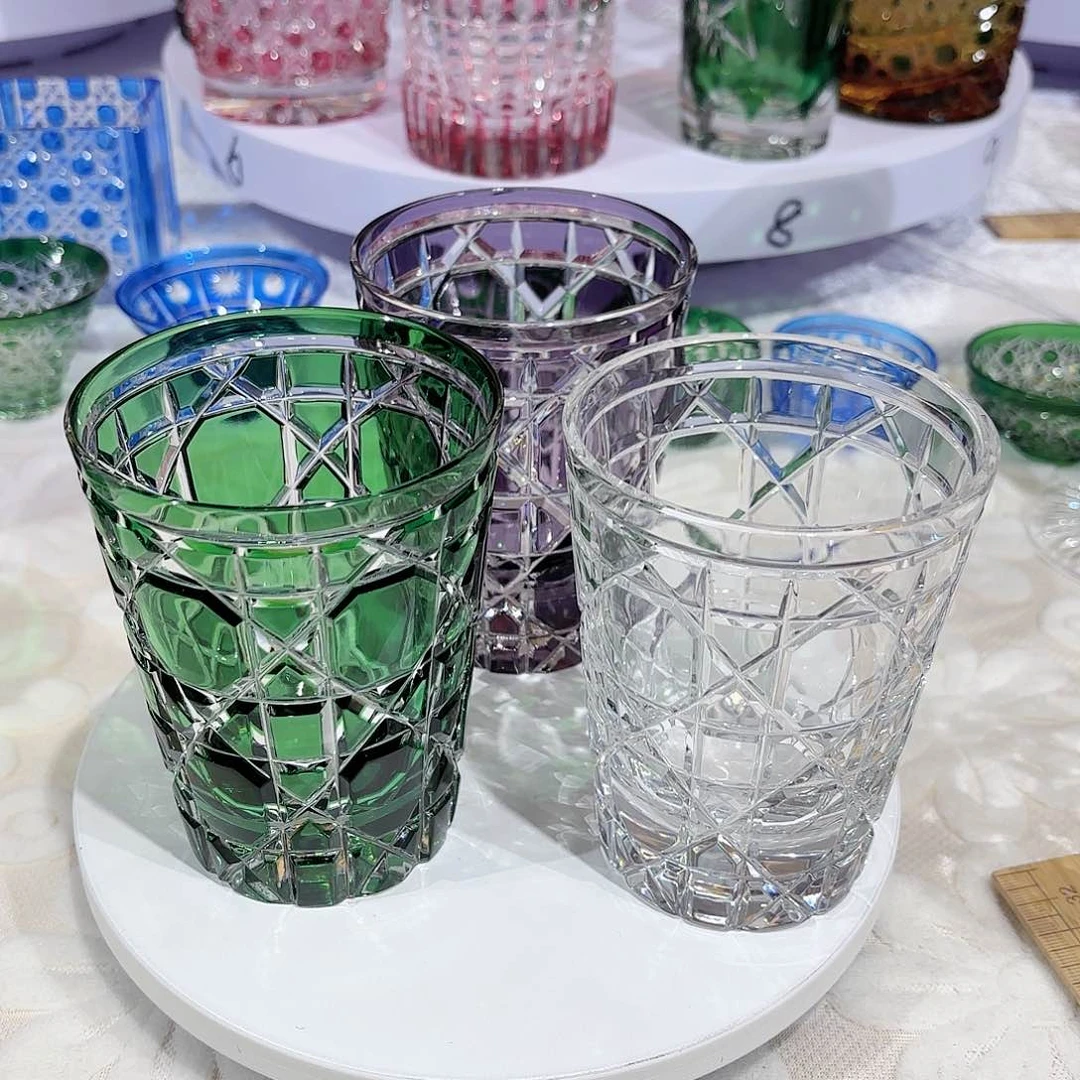 ?*水晶杯水晶花瓶果盘通宝工艺品