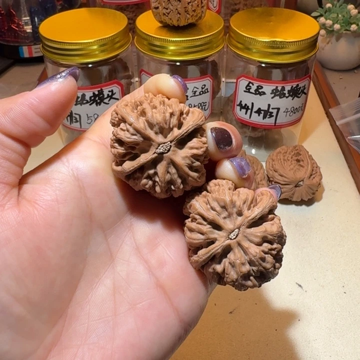 哈***一吊坠文玩核桃41全品原装大粗筋