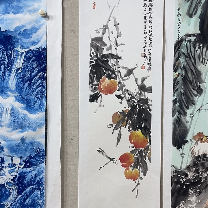 姜奇老师花鸟作品100×25