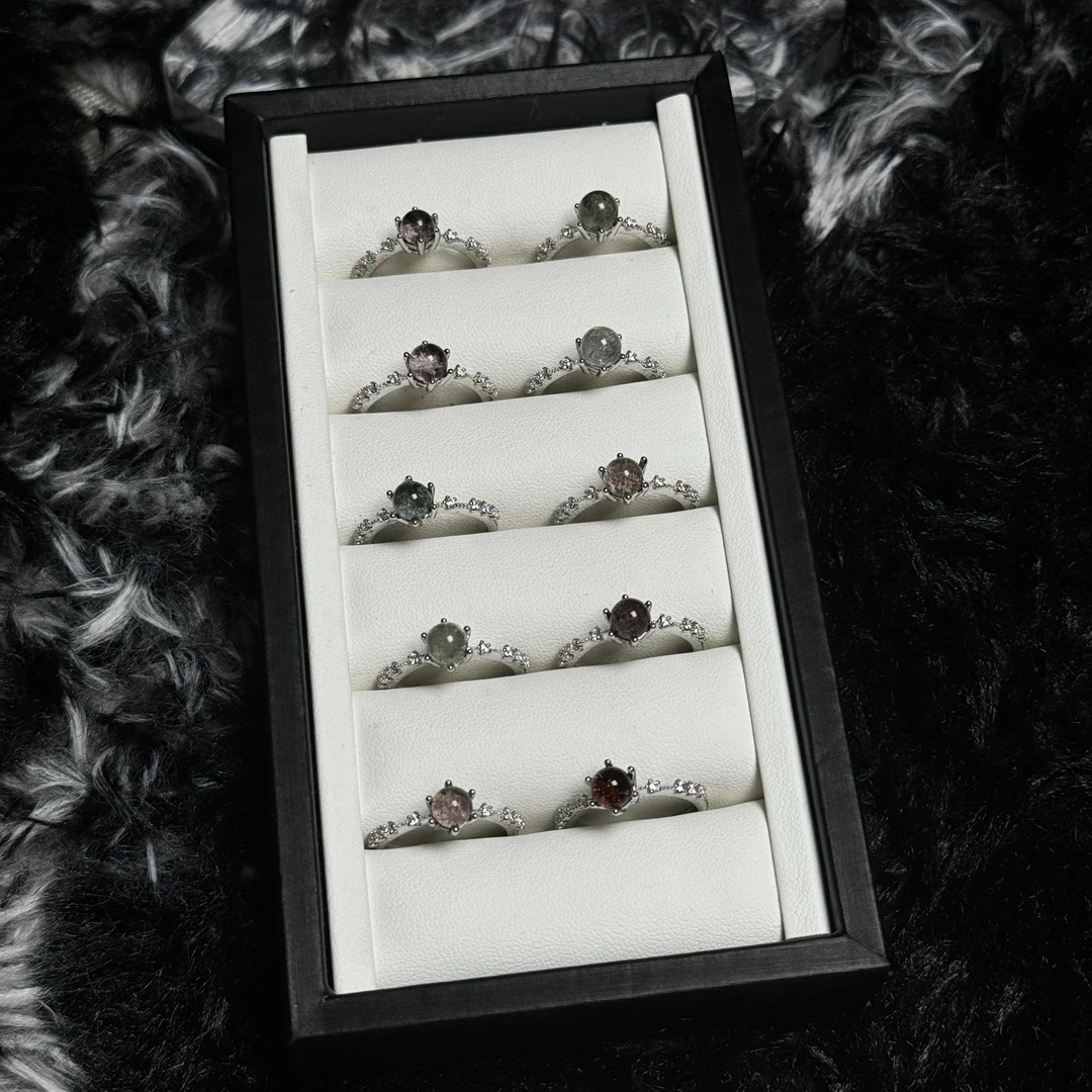 月初原创饰品 B689 幽灵戒指 多样性发货