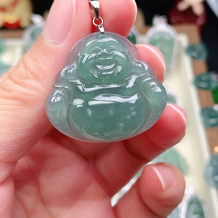 颈饰未镶嵌翡翠吊坠