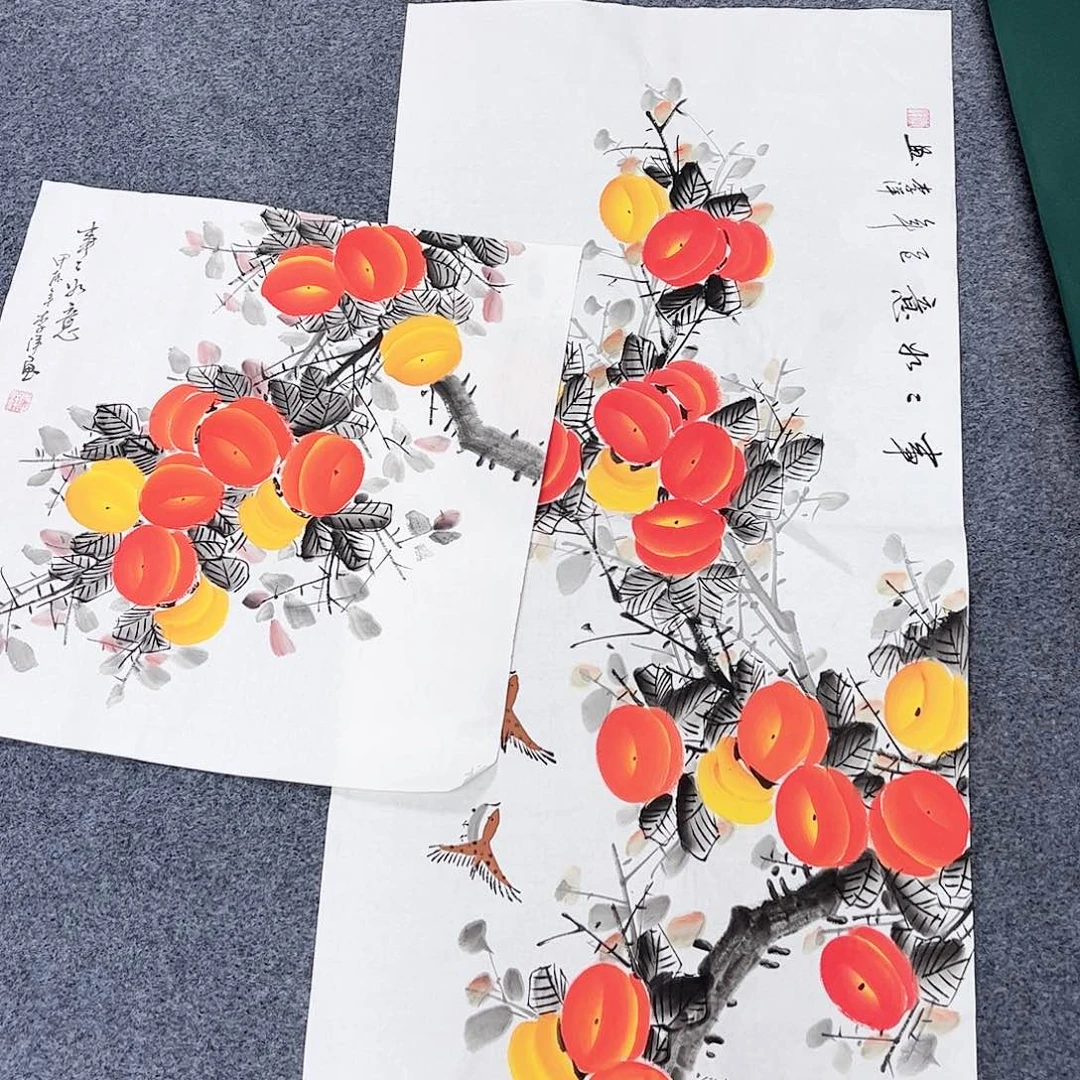 国画宣纸国画纯手绘作品