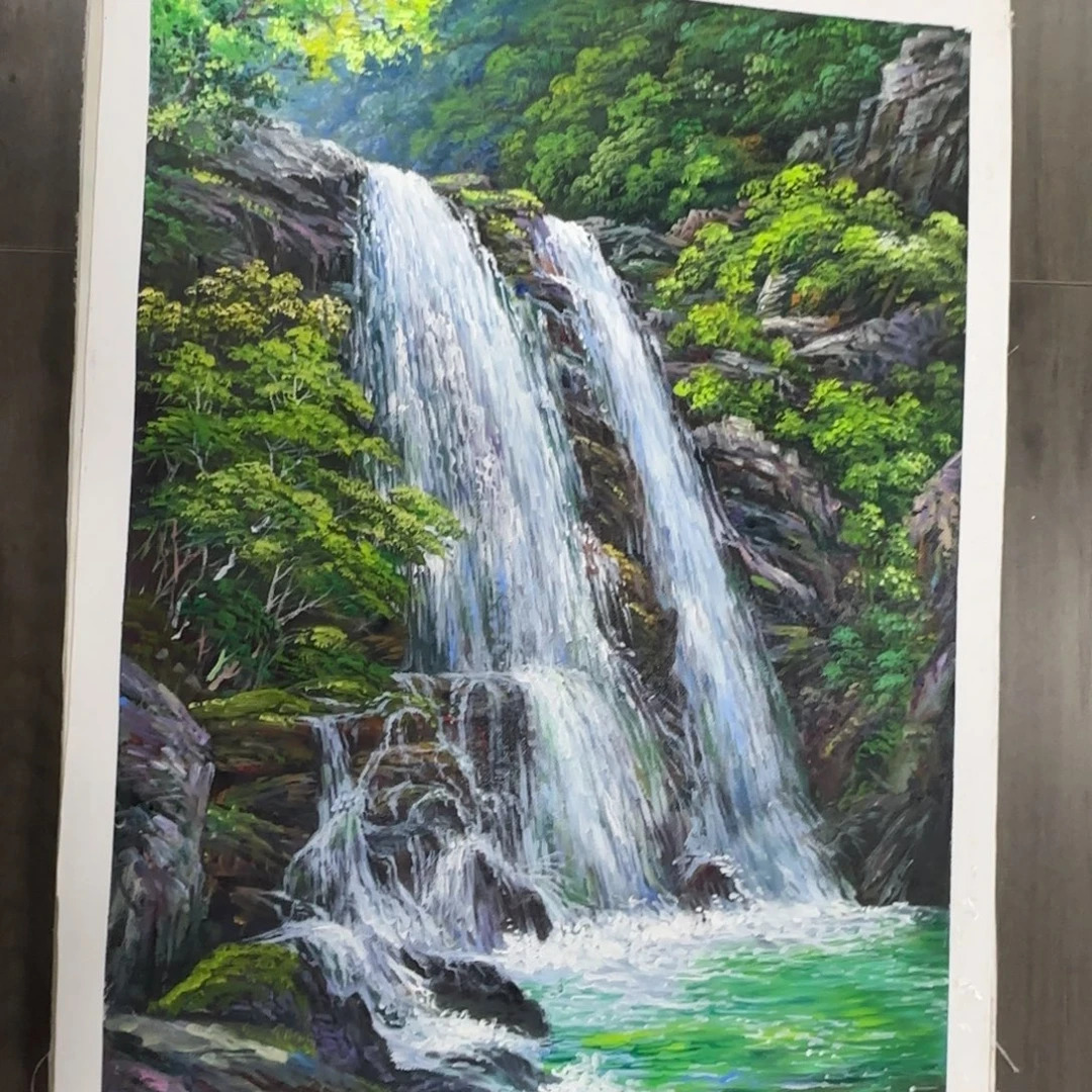 油画加油加油努力加油加油