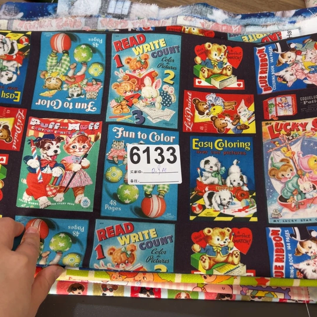 棉福袋一米价纯棉平布1.1米宽果子块