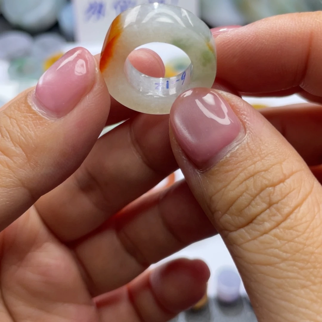 【闪购商品】定制翡翠未镶嵌天然翡翠6-12红翡