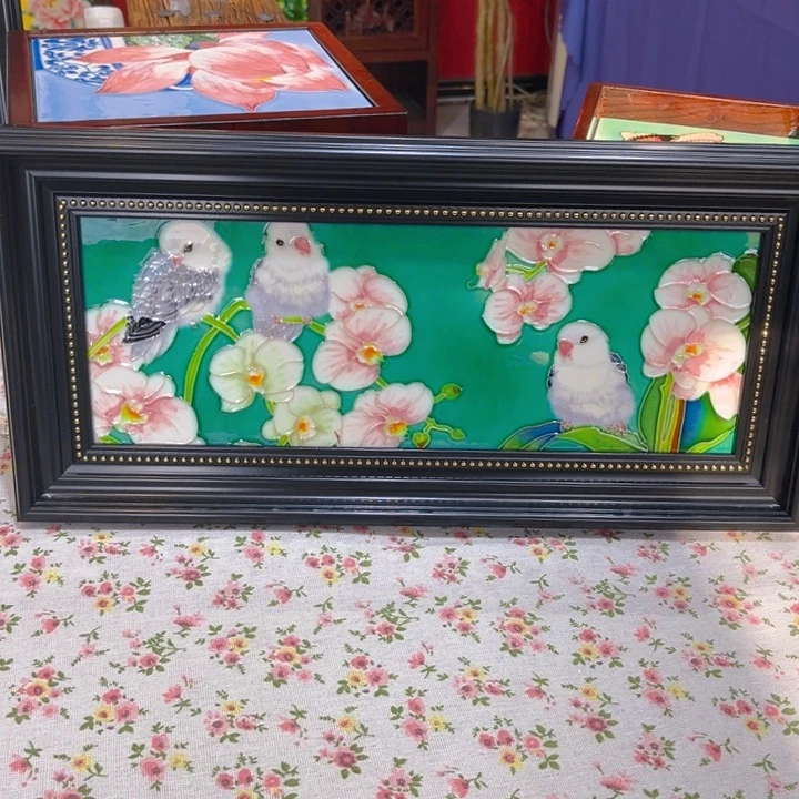 加大款瓷板画艺术作品
