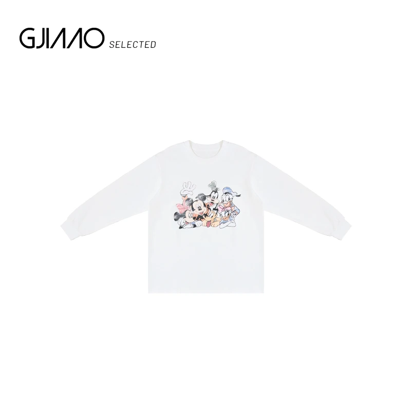 303 涂鸦卡通米奇宽松T恤