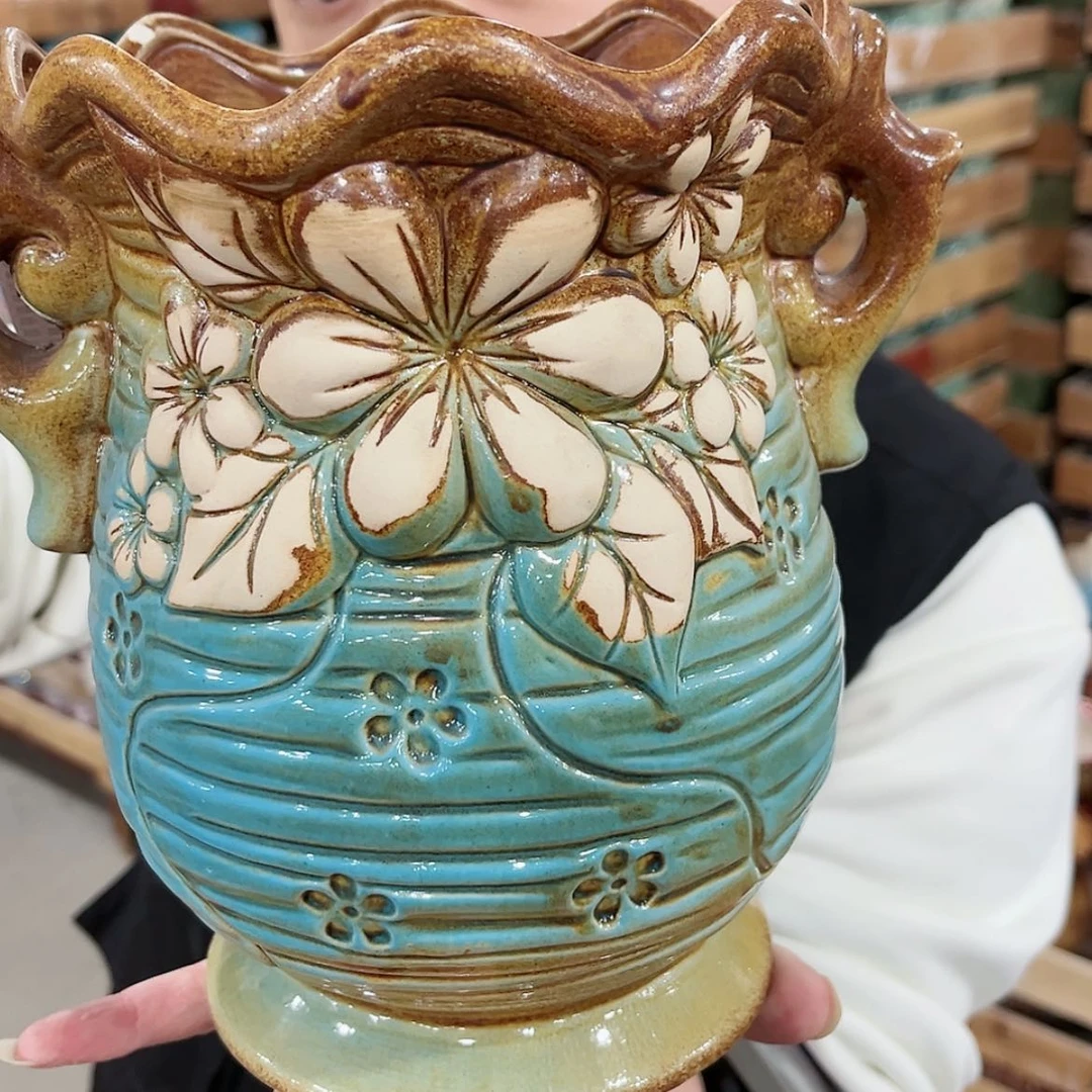 【闪购商品】陶瓷陶瓷多肉植物花盆