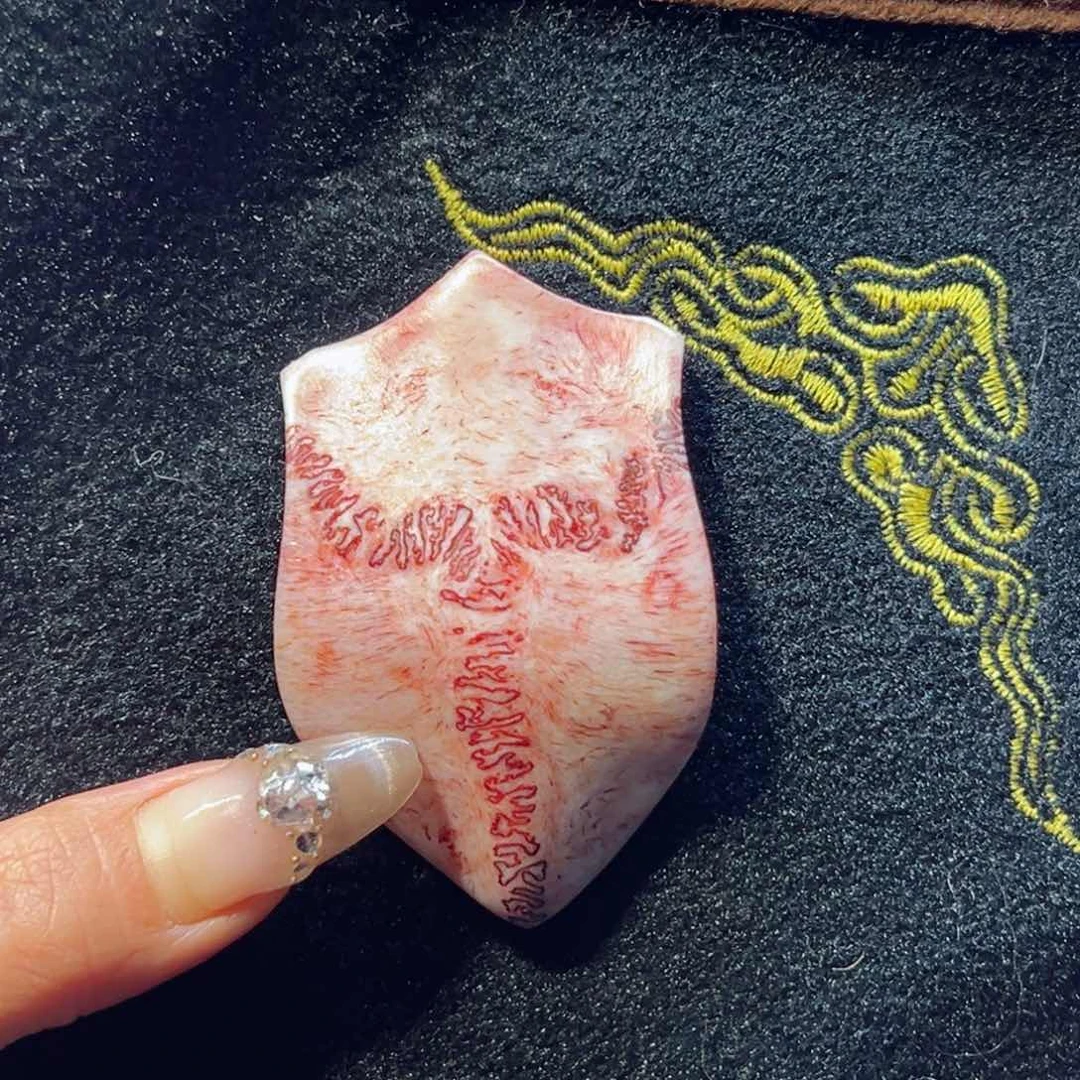 鹿骨把件鹿骨材质