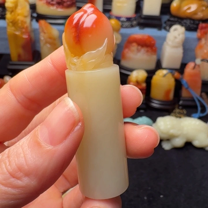 松***哥寿山石印石寿山石芙蓉