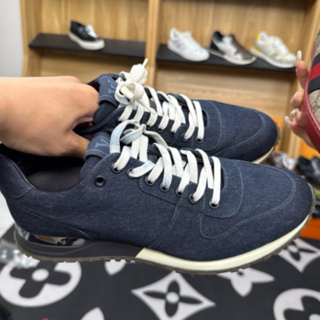 99新 LouisVuitton/路易威登 40.5欧/牛仔运动鞋