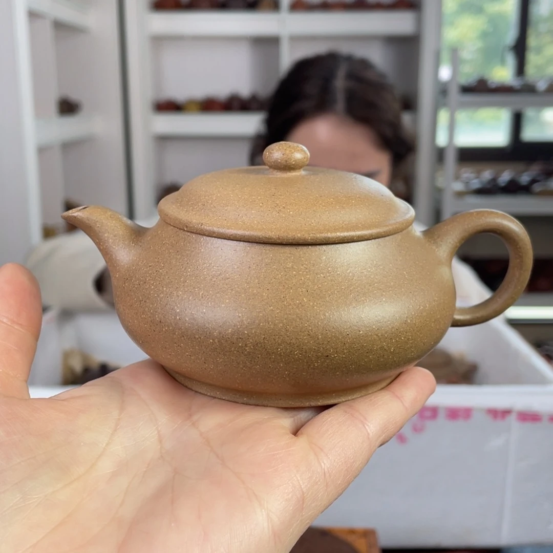 紫砂茶壶底槽清明炉240cc
