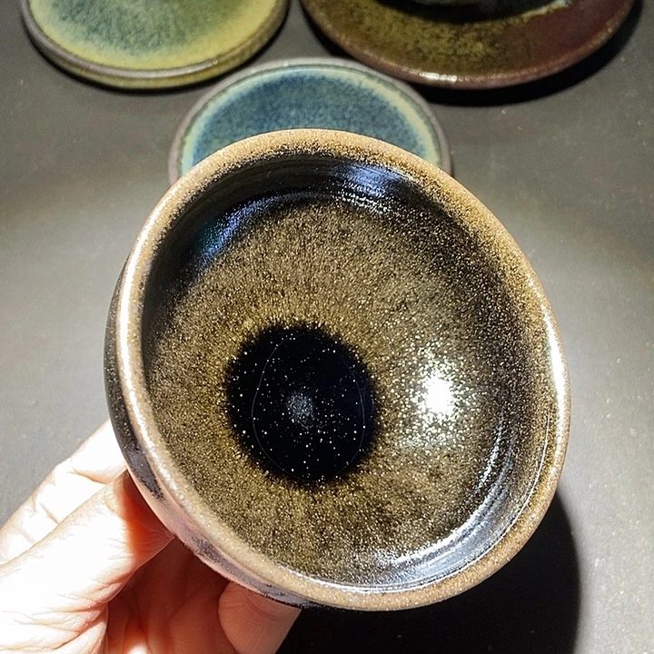 茶盏100 建窑建盏磨底微瑕
