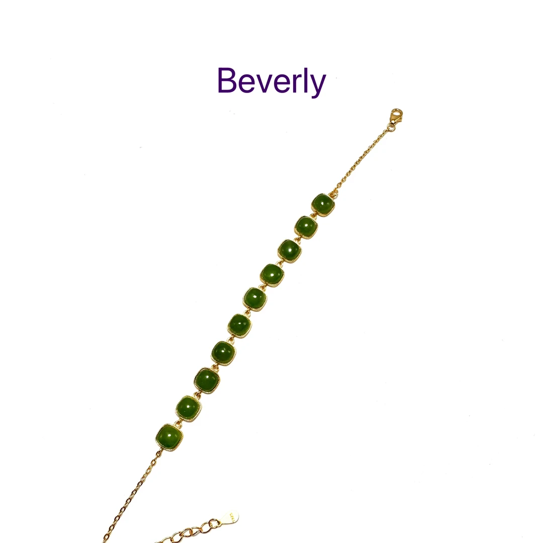 925银手链 【君入吾心】Beverly 高端设计款式手链~N032