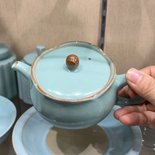 瓷片大宋名窑汝瓷茶具