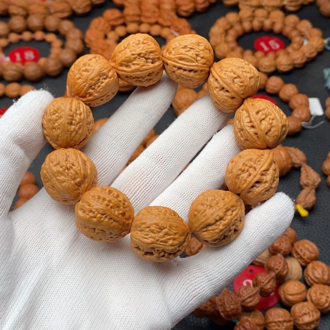 文玩核桃手串23尺元宝