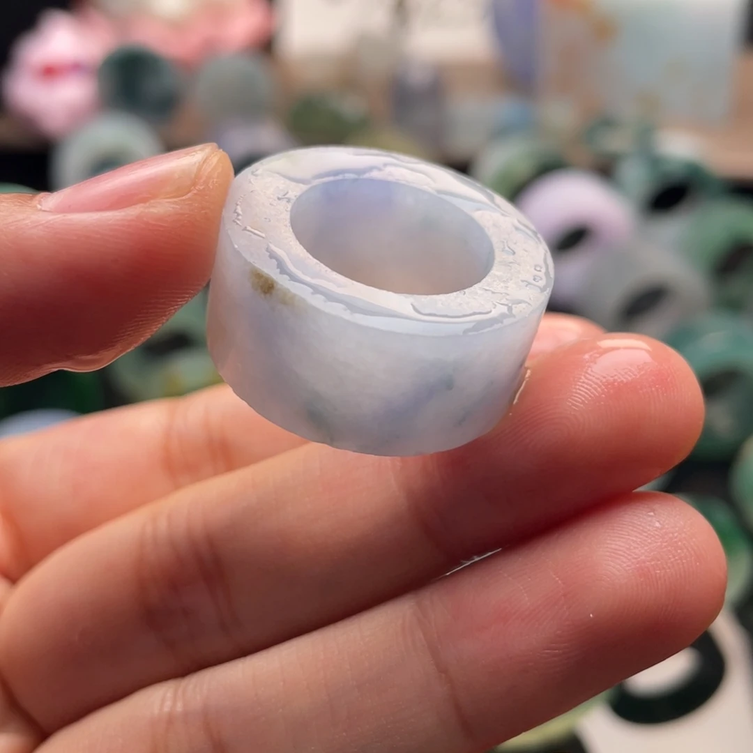 定制翡翠未镶嵌  莫奈花园