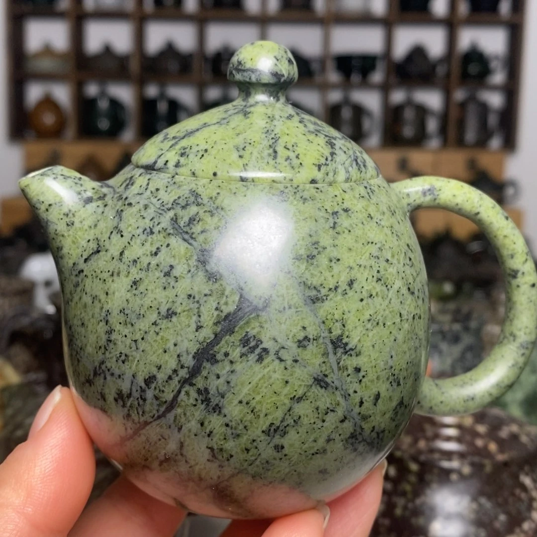 藏玉药王石福利款龙蛋壶210cc