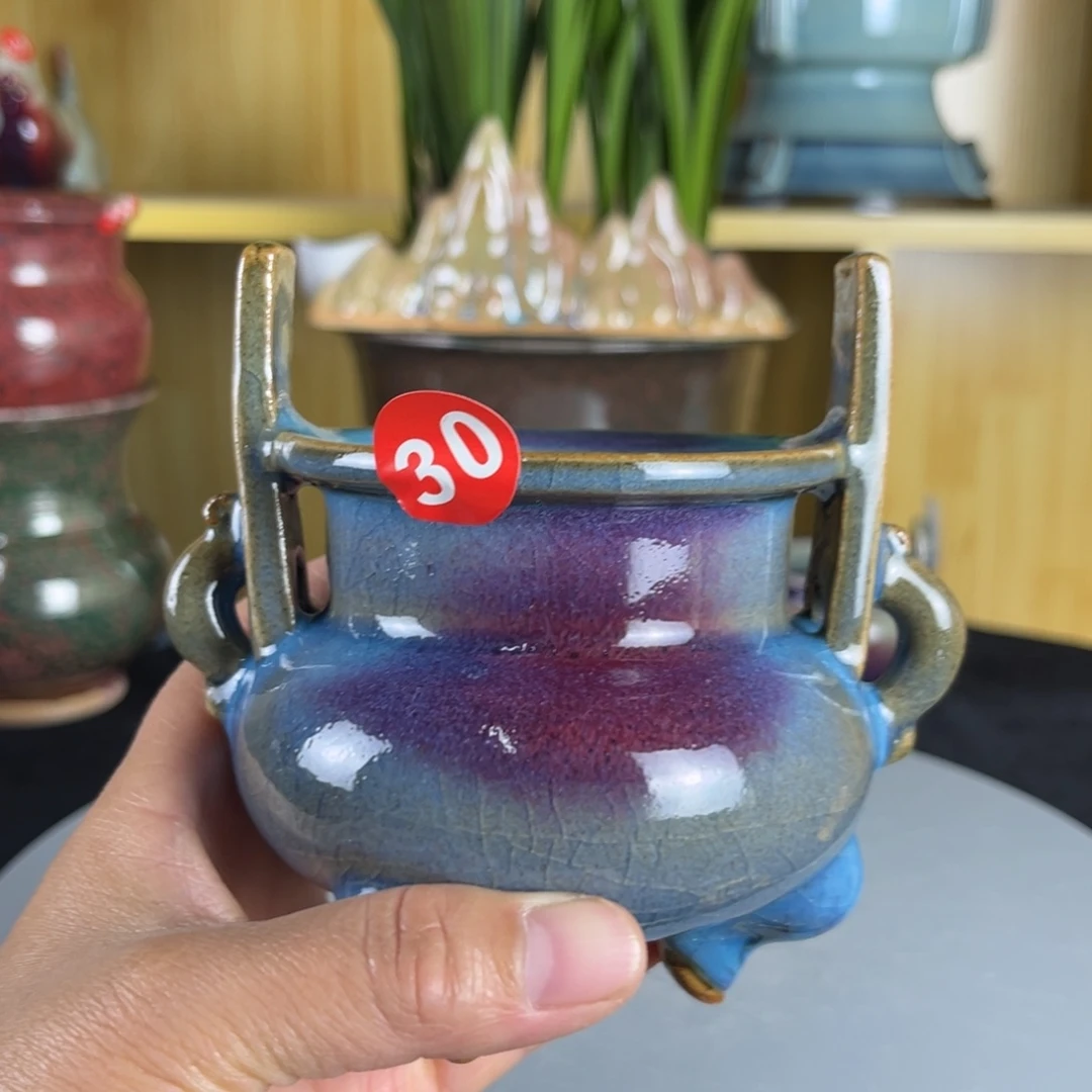 陶摆件钧瓷钧瓷钧瓷