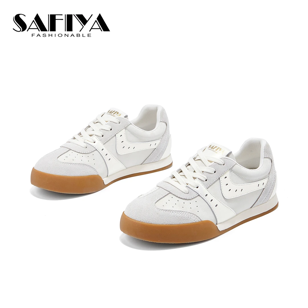 索菲娅Safiya2025春季新款时尚休闲舒适轻便平底德迅鞋SFD1111A02