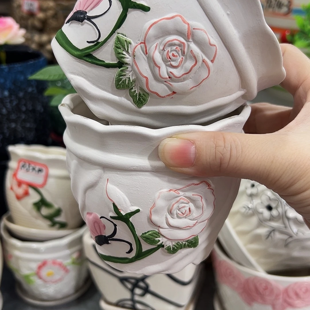 绿植多肉陶瓷花盆