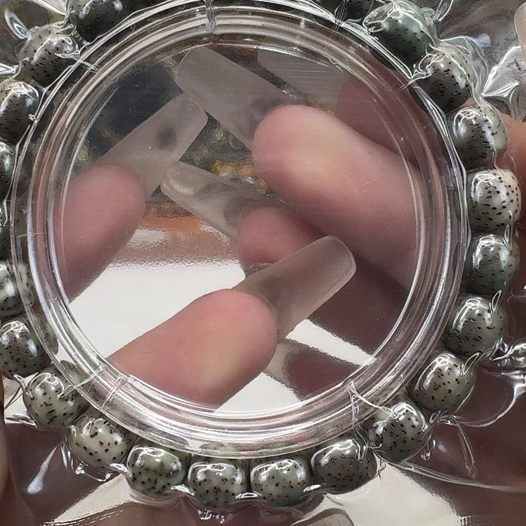 星月菩提手串53入门糯冰绿幽灵98