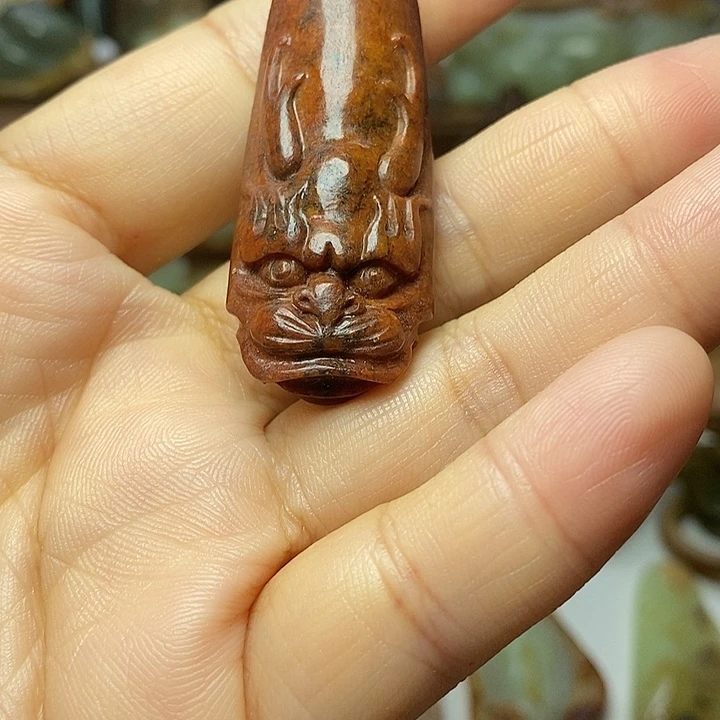 岫岩河磨玉（透闪石质玉）未镶嵌颈饰