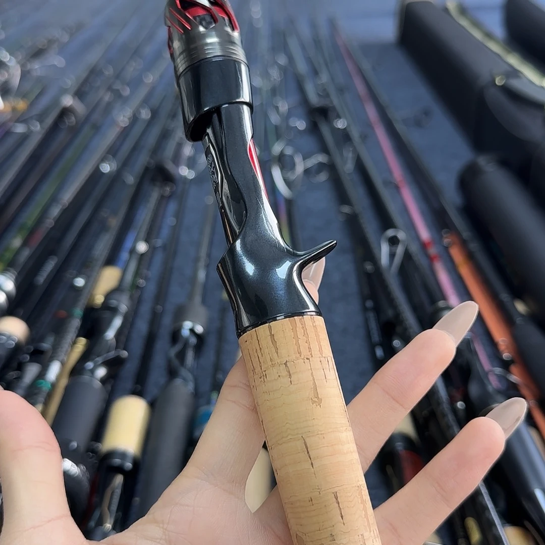 毛***说碳素3.8m1.98枪柄m独节虫竿