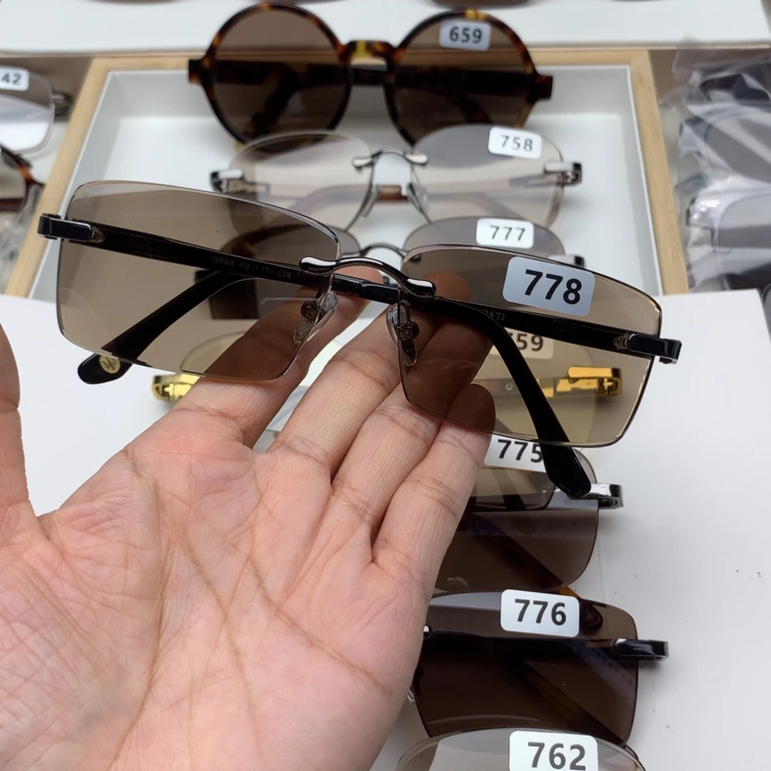 分体款无框眼镜778