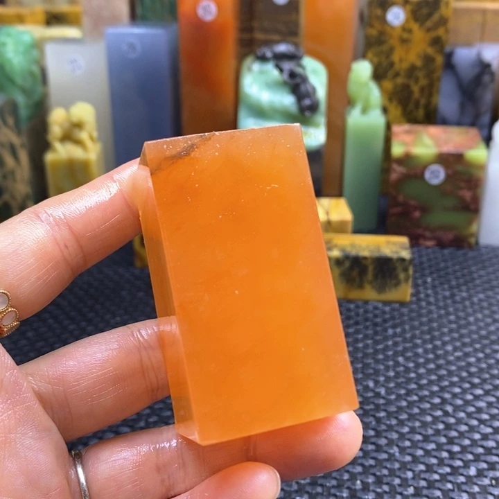 青田石金**气青田石印章石