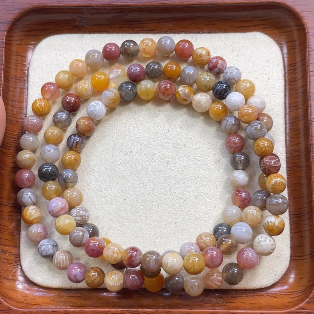 硅化玉未镶嵌颈饰k88