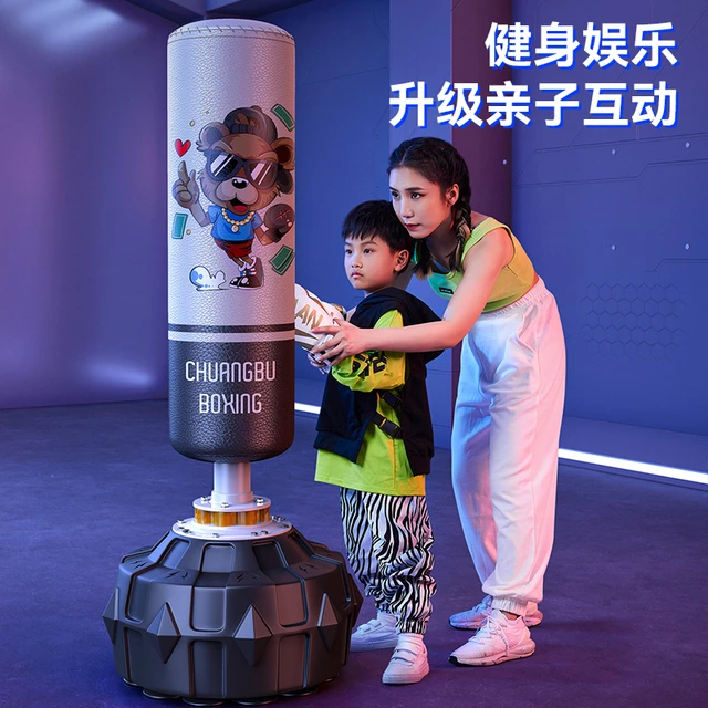 拳击散打成人沙包器材吊式家用训练沙袋拳不倒翁跆拳道靶立式儿童